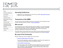 Tablet Screenshot of ismir.net