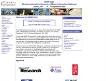 Tablet Screenshot of ismir2005.ismir.net