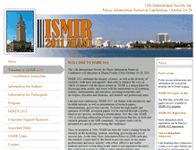 Tablet Screenshot of ismir2011.ismir.net