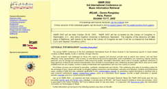 Desktop Screenshot of ismir2002.ismir.net